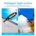 Външна водоустойчива соларна LED лампа със сензор за движение и дистанционно - 10
