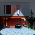 Външна водоустойчива соларна LED лампа със сензор за движение и дистанционно - 19