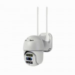 Външна водоустойчива Wi-Fi / IP smart камера CF26-37SM400-PL FULL HD 1080p с два обектива и две антени - 3