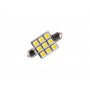 LED лампа AutoPro C5W 12V, 0.5W, SV8.5-8, 42 мм, 1брой - 1