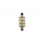 LED лампа AutoPro C5W 12V, 0.5W, SV8.5-8, 39 мм, 1брой - 2
