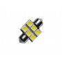 LED лампа AutoPro C5W 12V, 0.5W, SV8.5-8, 31 мм, 1брой - 2