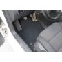 Мокетени стелки Petex за VW с кръгли отвори Golf V/Golf VI 2008-2012/Scirocco =>, 4 части, Черни, Тип на захващане (B01A4) - 2