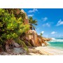 Пъзел Castorland от 2000 части - Райският плаж, Сейшели - 2