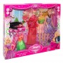 Комплект кукли за игра Приятелки с рокли за преобличане - 1