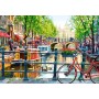Пъзел Castorland от 1000 части - Амстердам от Ричард Макнийл - 2
