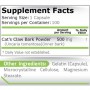 Pure Nutrition Cat's Claw 500mg, 100 Caps - 2