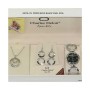 Дамски часовник и подарък обеци и колие Charles Delon CHD-497001 - 1