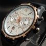 Мъжки часовник Curren Fashion Lux бял дисплей - 2