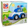 Детски конструктор за най-малките Полицейска кола, 6 части - 1