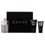 Gucci Guilty Pour Homme ( EDT 90ml + 75ml After Shave Balm + 50ml Shower Gel ) мъжки подаръчен комплект - 1
