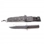 Военен нож с компас, кибрит и лепенка Hunting Knife Stainless  - 5