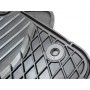 Гумени стелки за Mercedes S класа W222 къса база 2013 =>, 2 части, Черни - 5
