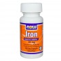 NOW Iron 18 mg Ferrochel, 120 caps - 1