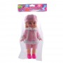 Кукла с розово палтенце и розови обувки - 2
