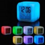 Светещ LED часовник с будилник, календар, термометър и 12/ 24 ч - формат - 4