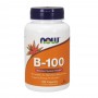 NOW - Витамин B-100 Complex 100 Капсули - 1