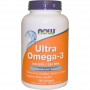 NOW Ultra Omega-3 Fish Oil 180 Дражета - 1