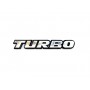 Емблема TURBO 18.7 см Х 2.8 см - 1