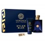 Versace Pour Homme Dylan Blue ( EDT 100ml + 100ml Bath & Shower Gel + щипка за пари ) мъжки подаръчен комплект - 1